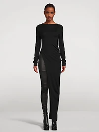 Asymmetric Wool Top