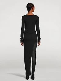Asymmetric Wool Top