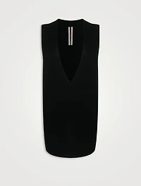 Cashmere And Wool Sleeveless Sweater