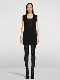 Cashmere And Wool Sleeveless Sweater