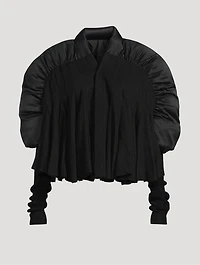 Duvetessa Cropped Wool Jacket