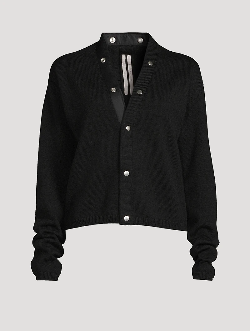 Peter Cropped Wool Cardigan