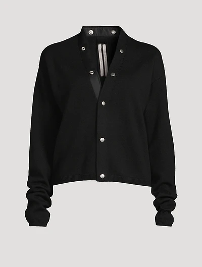 Peter Cropped Wool Cardigan