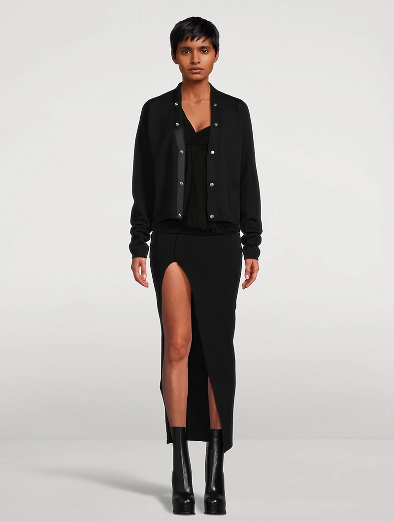 Peter Cropped Wool Cardigan