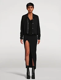 Peter Cropped Wool Cardigan