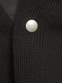 Peter Cropped Wool Cardigan