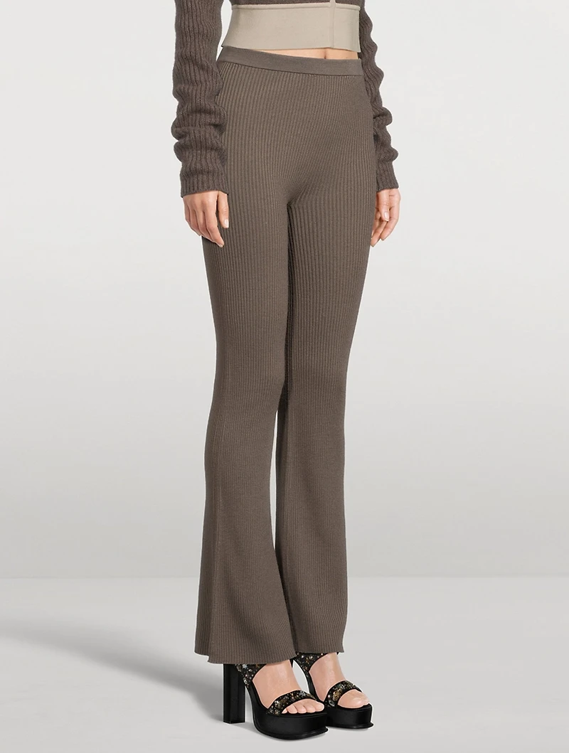 Efdu Rib-Knit Pants