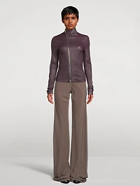 Gary Leather Knit Jacket