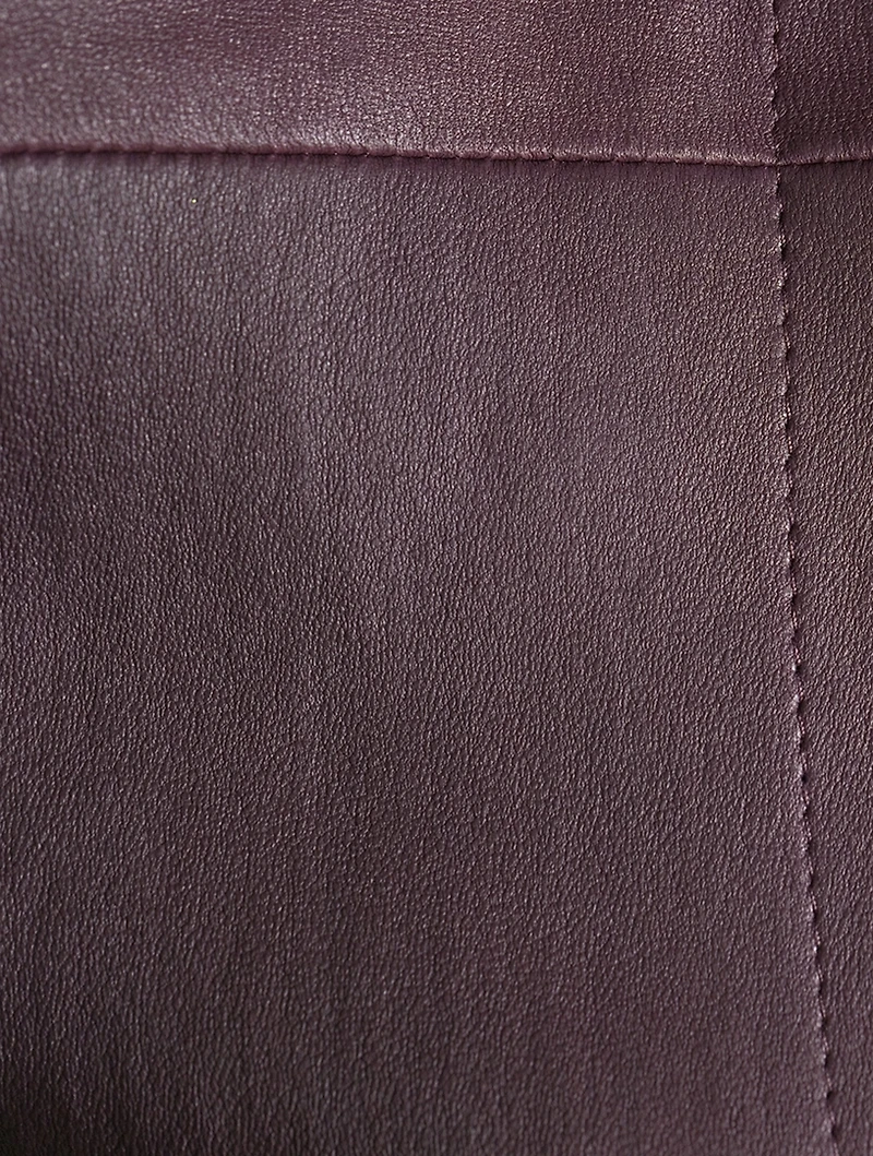 Gary Leather Knit Jacket