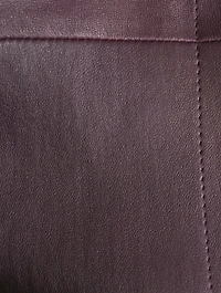 Gary Leather Knit Jacket