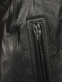 Leather Biker Jacket