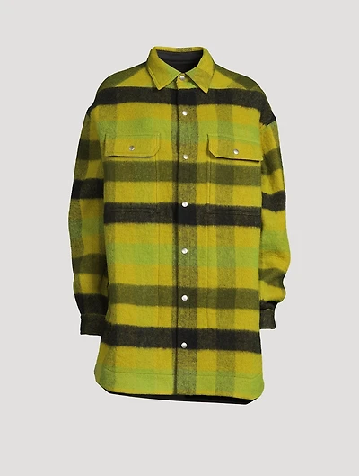 Plaid Shirt Jacket