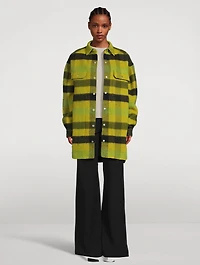 Plaid Shirt Jacket