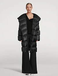Recycled Nylon Down Puffer Jacket