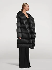 Recycled Nylon Down Puffer Jacket