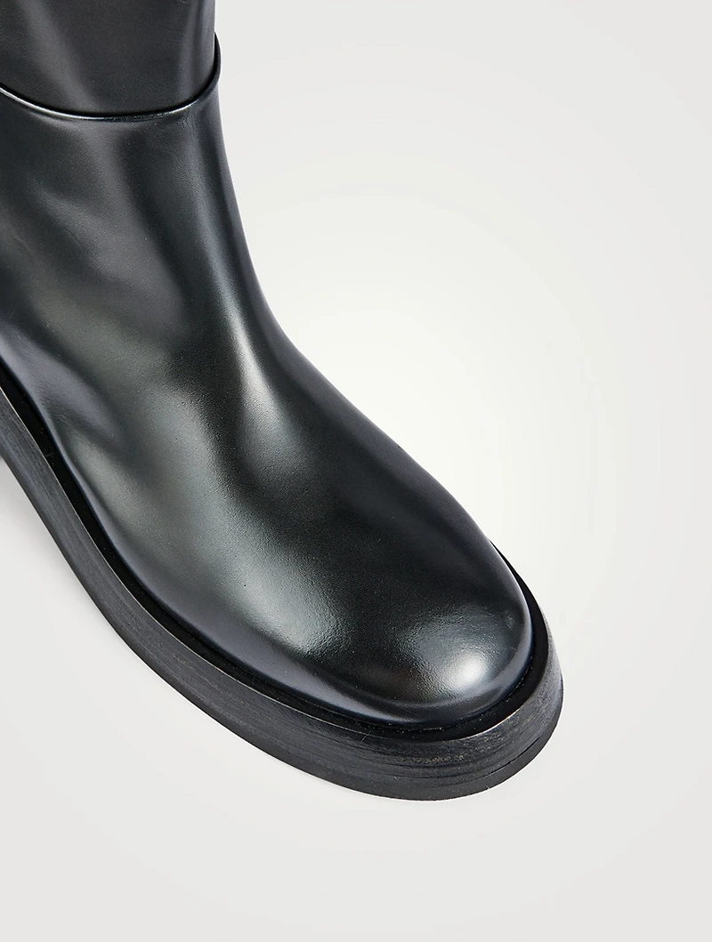 Fondello Leather Riding Boots