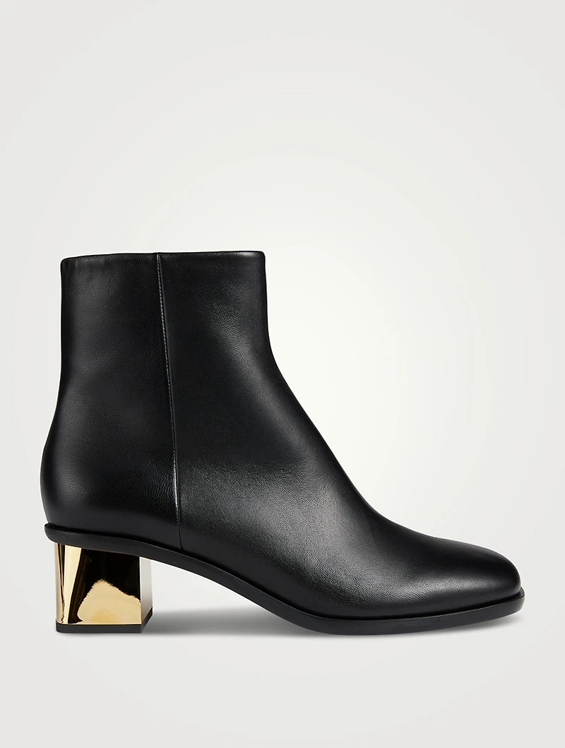 Rebecca Leather Ankle Boots