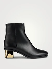 Rebecca Leather Ankle Boots