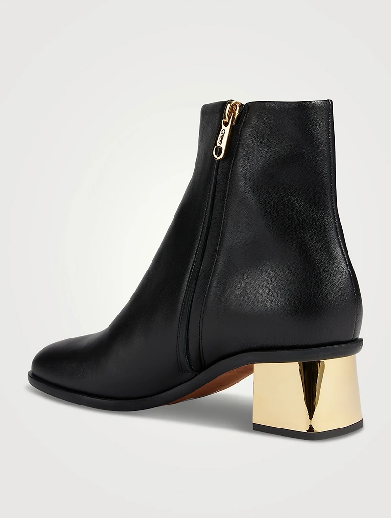 Rebecca Leather Ankle Boots