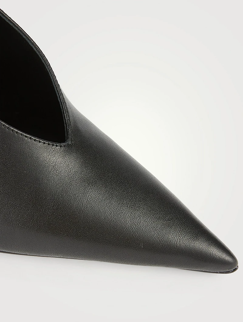 Delphine Embellished Leather Mary Jane Pumps