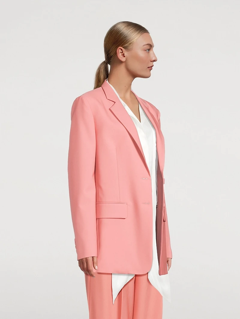 Wool Oversized Blazer