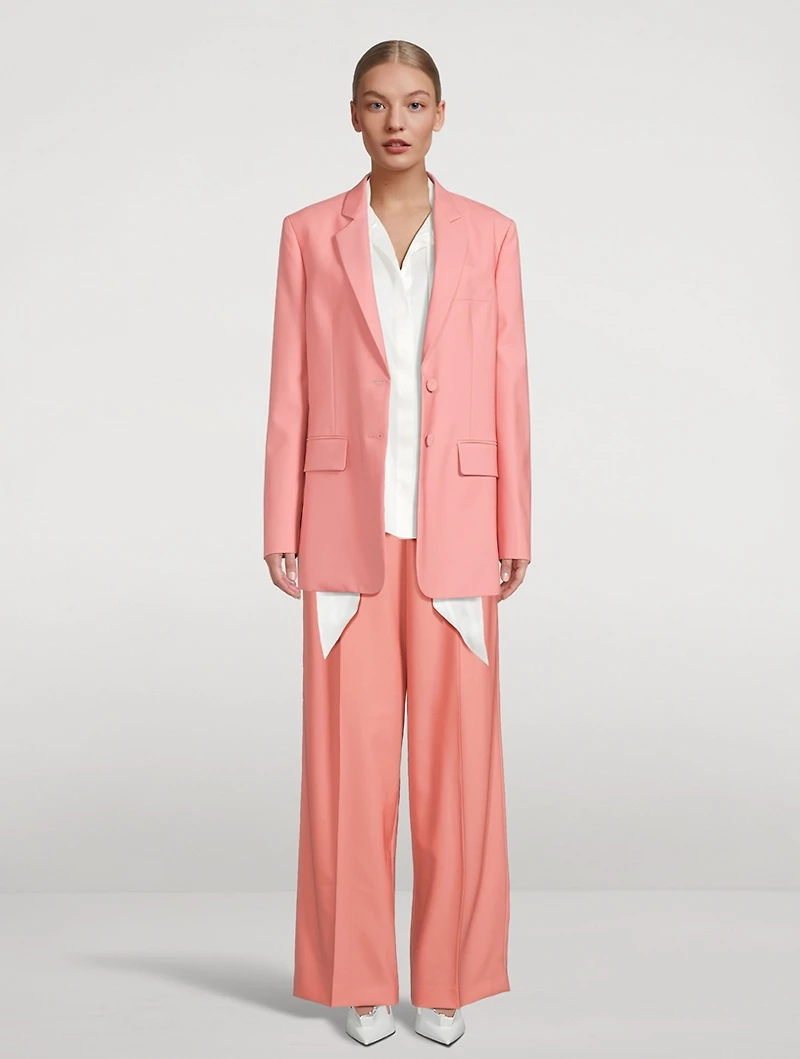 Wool Oversized Blazer