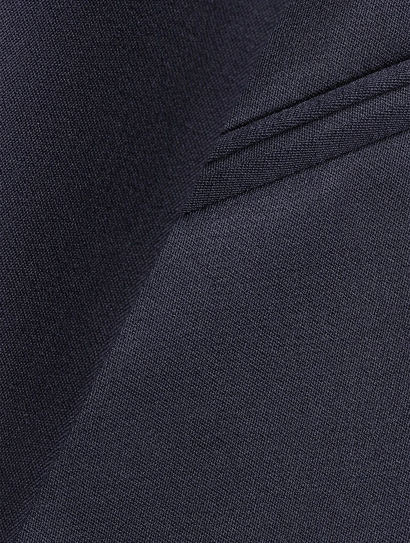 Wool Seamed Waist Jacket