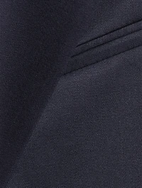 Wool Seamed Waist Jacket