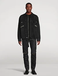 Denim Blouson Jacket
