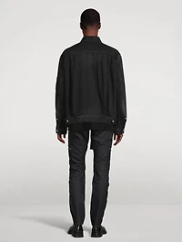 Denim Blouson Jacket