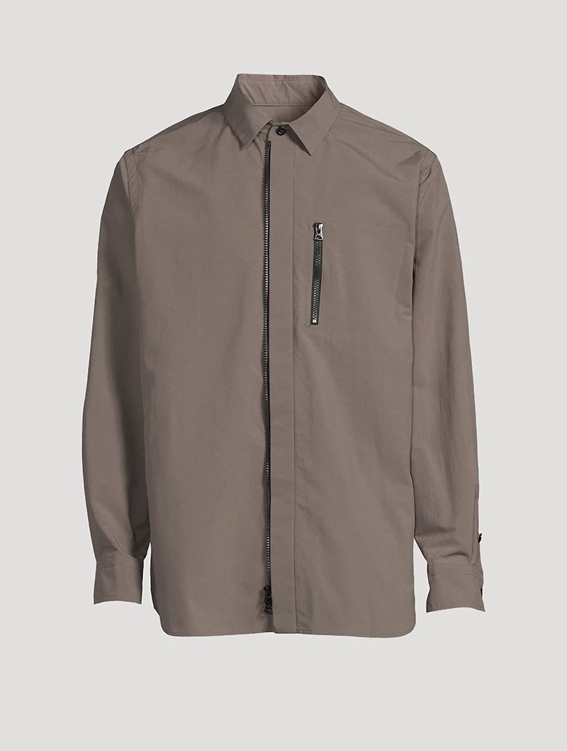 Taffeta Long-Sleeve Shirt