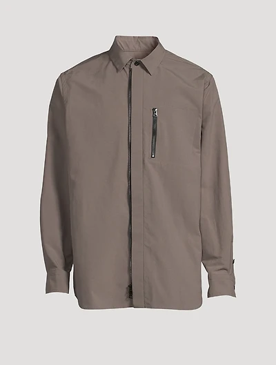 Taffeta Long-Sleeve Shirt