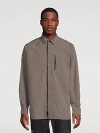 Taffeta Long-Sleeve Shirt