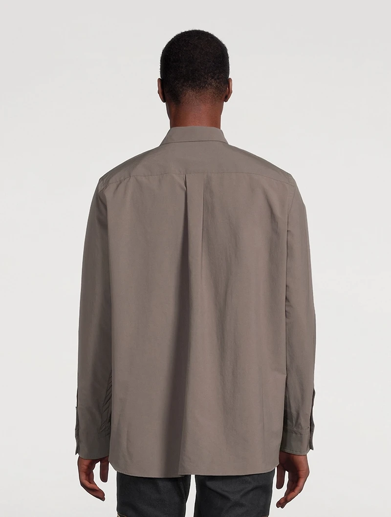 Taffeta Long-Sleeve Shirt