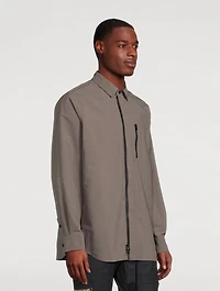 Taffeta Long-Sleeve Shirt