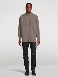 Taffeta Long-Sleeve Shirt