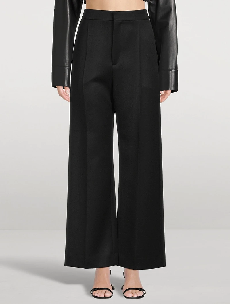 High-Waisted Trousers