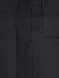 Reproportioned Wool And Cotton Shirt