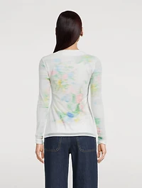 Mesh Top Blurred Print