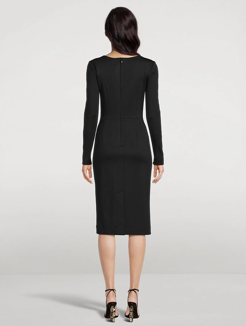 Milano Rib Midi Dress