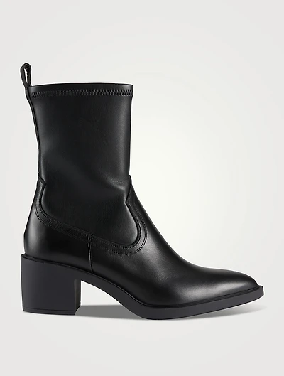 Parks Leather Sock Boots