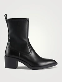 Parks Leather Sock Boots