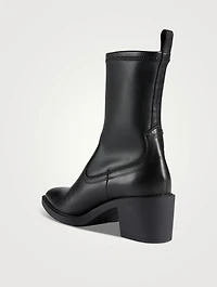 Parks Leather Sock Boots