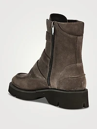 Benwin Suede Combat Boots