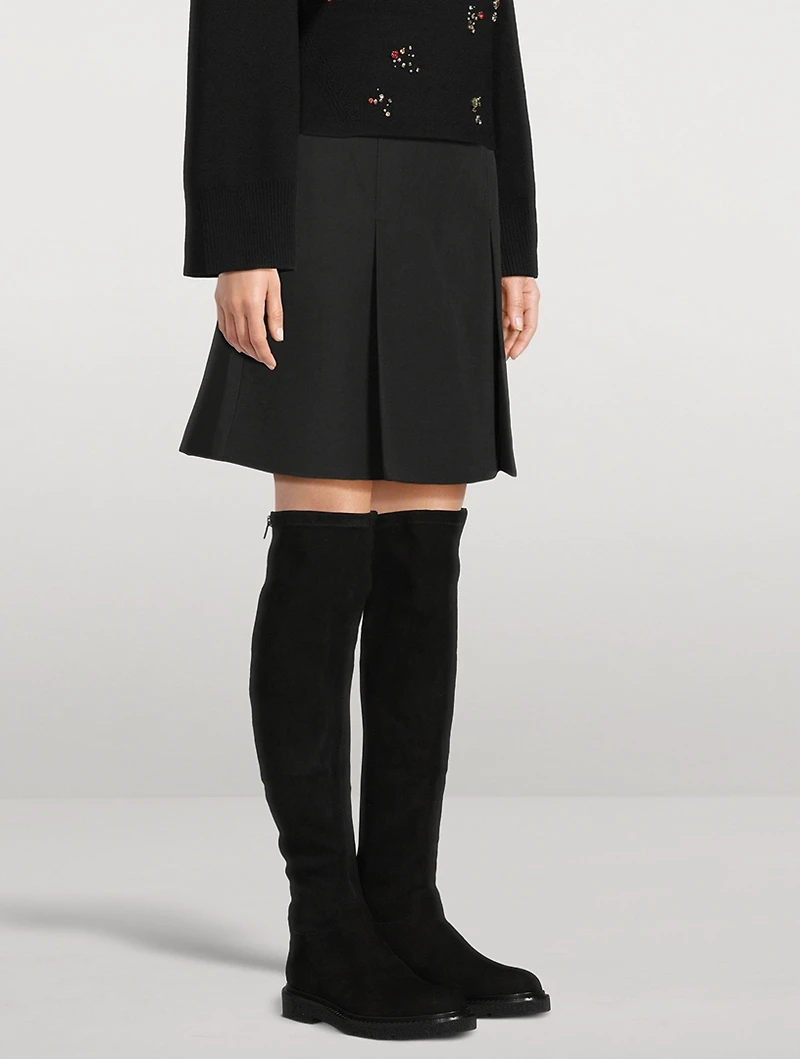 Reotk Suede Over-The-Knee Boots