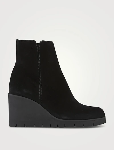 Go Suede Wedge Boots