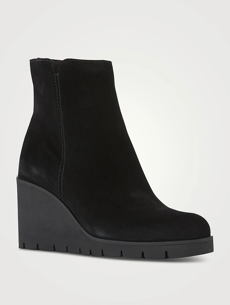 Go Suede Wedge Boots