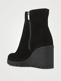 Go Suede Wedge Boots