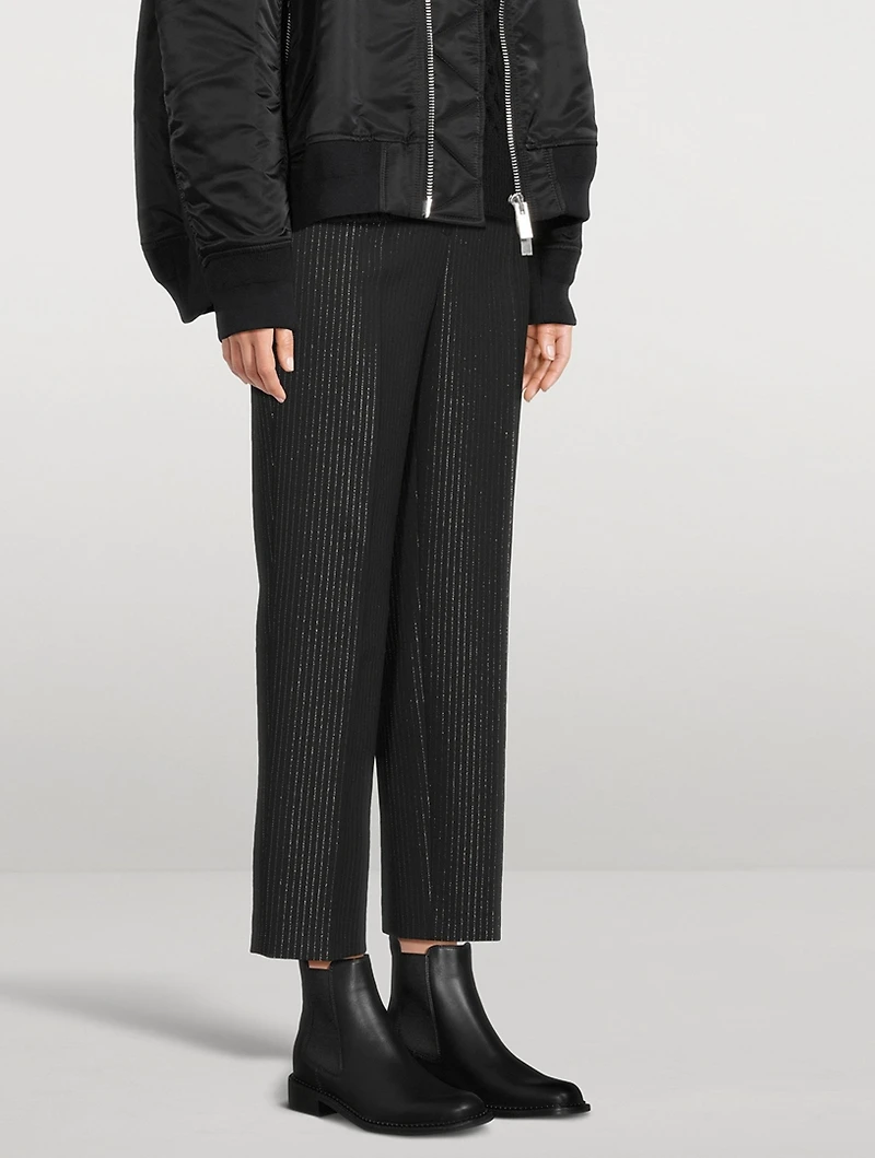 Sabrina Leather Chelsea Boots