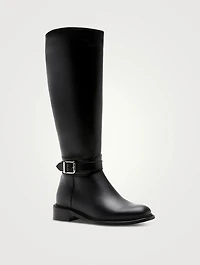 Stevie Leather Knee-High Boots